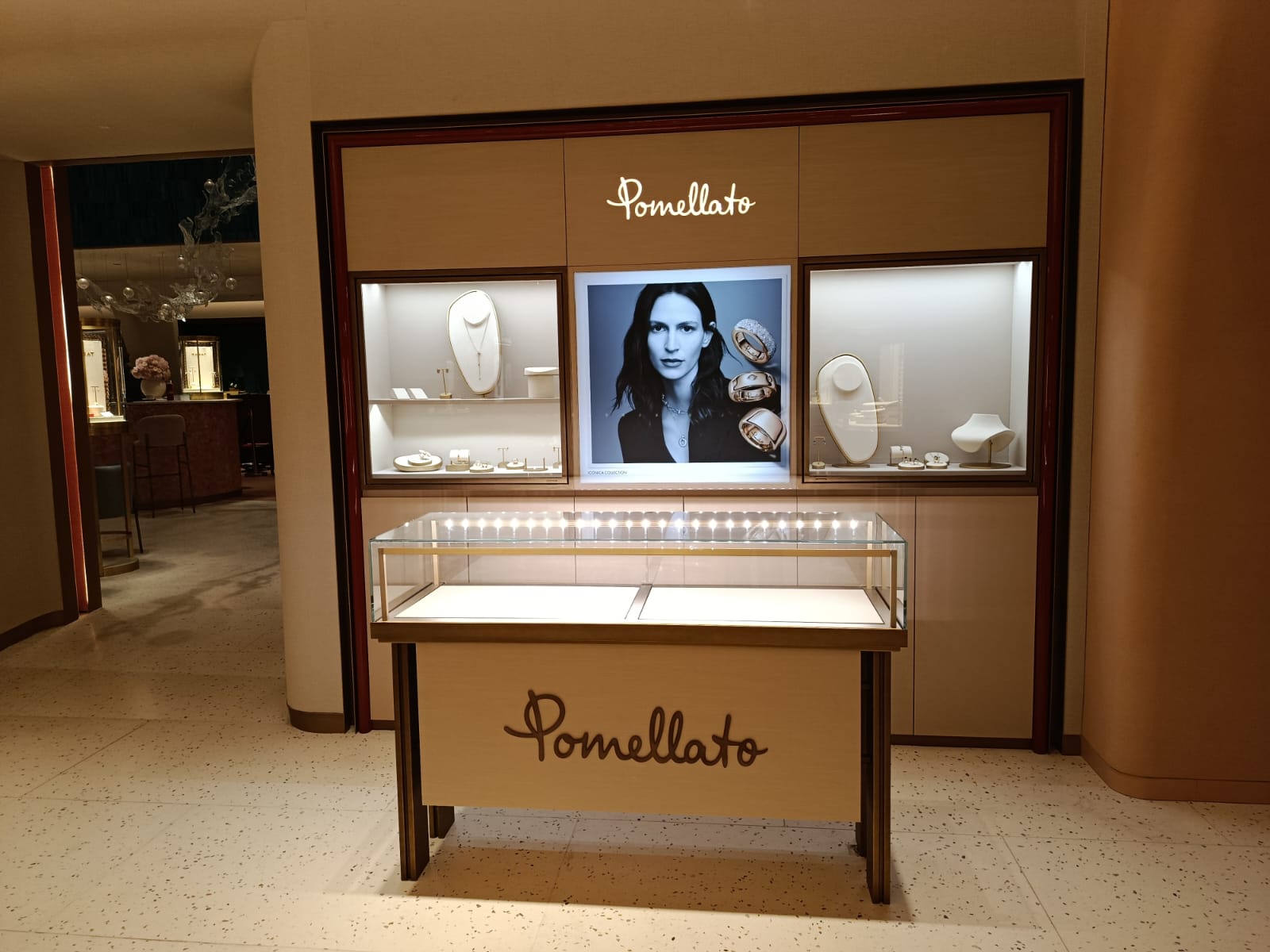 Retail display detail engineered for production
