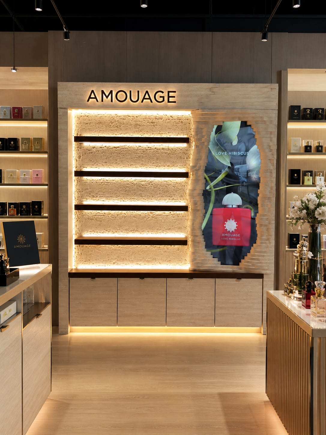 Retail display engineered and prepared for production