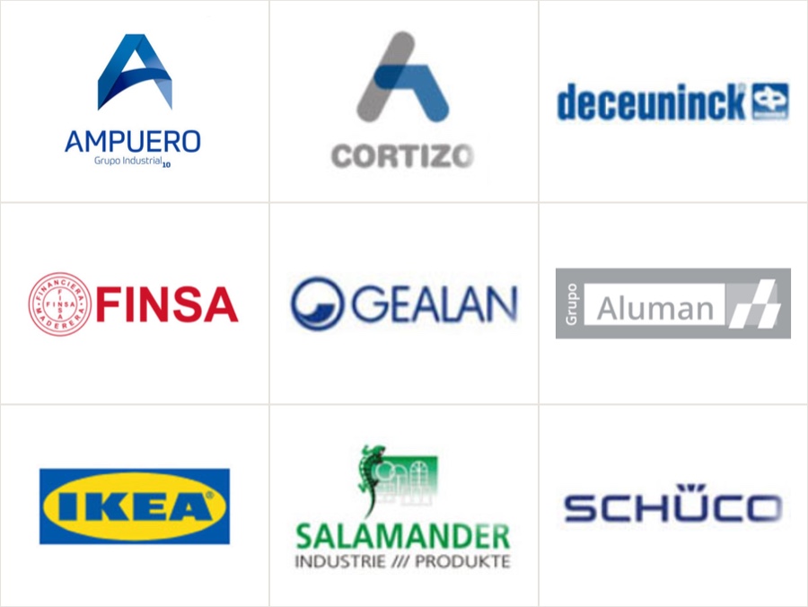 Client and brand logos