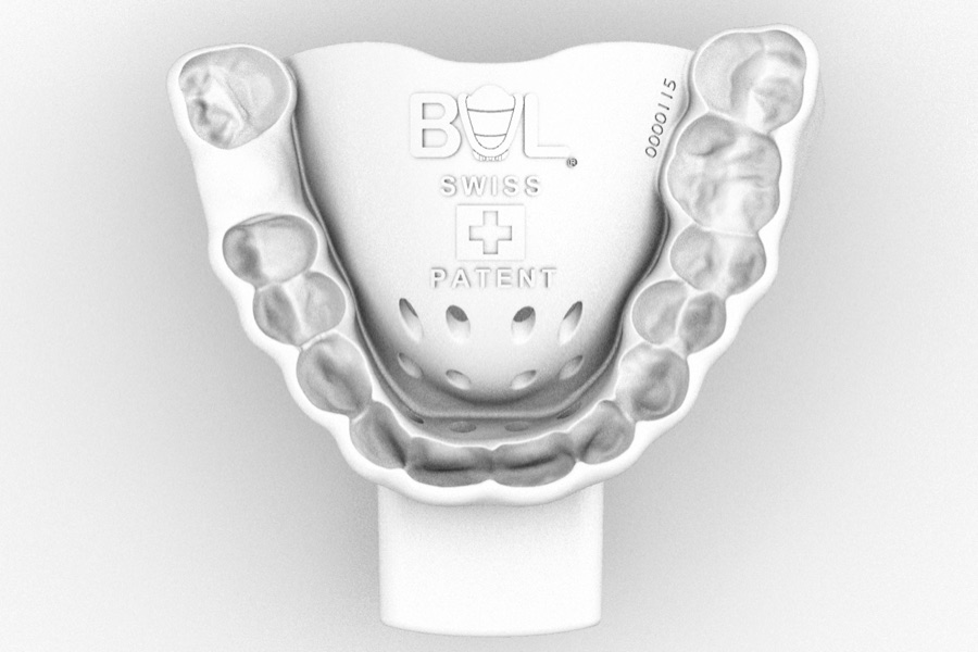 Oral device CAD model